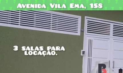 Casa comercial com 3 salas para alugar na Avenida Vila Ema, 158, Vila Prudente, São Paulo