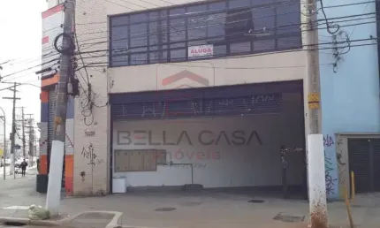 Galpão de 2 andares em localização estratégica, menos de 1 km estação do  metro brás