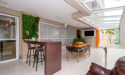 Apartamento a venda na mooca com 3 quartos sendo 3 suítes e gourmet