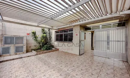Casa térrea a venda mooca com quintal e entrada lateral