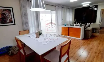 Apartamento a venda no bairro da mooca com 3 quartos, escritório, varanda gourmet
