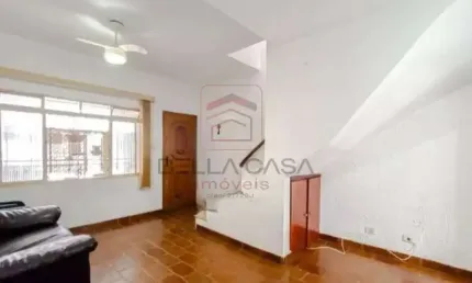 Sobrado a venda na regente feijo, 3 dormitórios e quintal