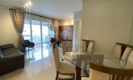 Apartamento mobiliado - 79 m-  2 dormitórios- suíte- varanda gourmet - 2 vagas - lazer completo -