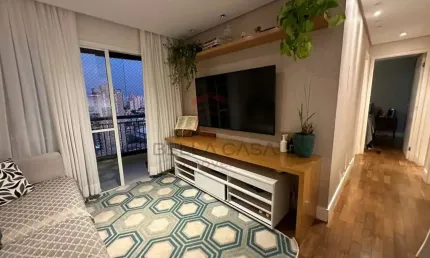 Apartamento á venda na mooca com 2 quartos (1 suíte) 1 vaga e varanda