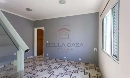 Sobrado de 100m² com churrasqueira na vila prudente