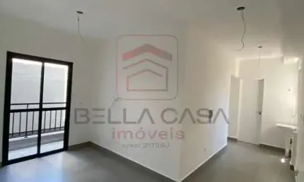 44,79m² - 2 quartos, sala, cozinha, banheiro e área de serviço