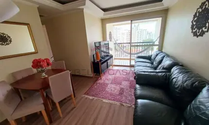 70 m² - 3 quartos, 1 suíte, 1 vaga, andar alto, linda vista livre, lazer completo