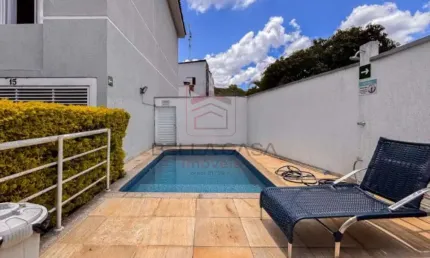 Casa de condomínio mobiliada 110 m², 2 suítes e 3 vagas - vila bela