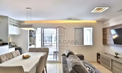 Apartamento De 2 Quartos, Com Sala Ampliada e Varanda Gourmet Na Mooca