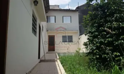 Casa terrea a venda e locação mooca, 3 dormitórios,2 vagas e quintal com churrasquera