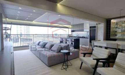 Apartamento a venda / locação High Mooca  com 3 suítes - 159 metros - MOBILIADO