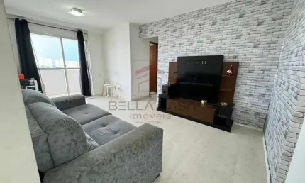 Apartamento 64 - 2 dormitorios - suíte - varanda- 1 vaga - lazer completo .