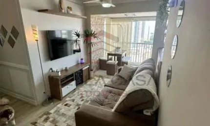 Apartamento impecavel de 59m² andar alto com lazer de clube