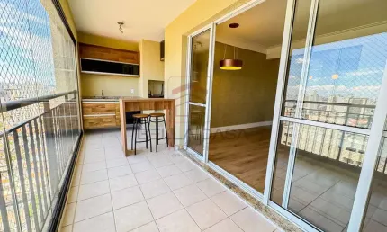 Apartamento a venda na mooca com 3 quartos, 2 vagas e varanda gourmet