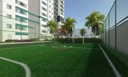 38 m² - studio com 2 quartos, sala, cozinha, banheiro, sem vaga de garagem