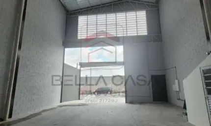 Galpão Novo - 10 x 26 -  com trifásico - portão automático