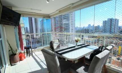 Apartamento a venda no Bairro da mooca com varanda gourmet e 3 quartos