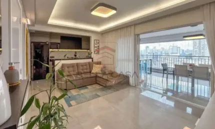 Apartamento a venda mooca com 3 suítes, varanda gourmet.