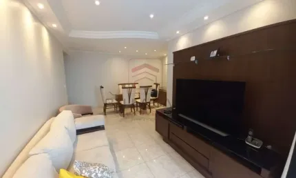 Apartamento para locação na rua campo largo 3 dormitórios o 3º revertido em escritório,  2 vagas.