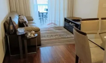 Apartamento a venda com 3 quartos e varanda gourmet