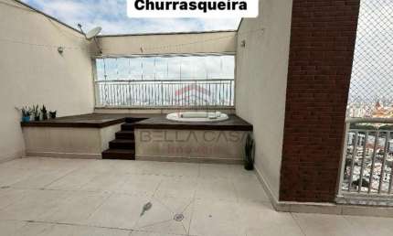 Cobertura Duplex 246mts2 - 4 dorm+ 4 vagas - Penha de França