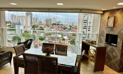 Apartamento a venda na mooca com 3 quartos, varanda gourmet e lazer