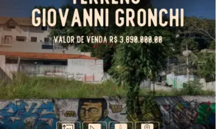 Terreno à venda na Avenida Giovanni Gronchi, 2735, Vila Andrade, São Paulo