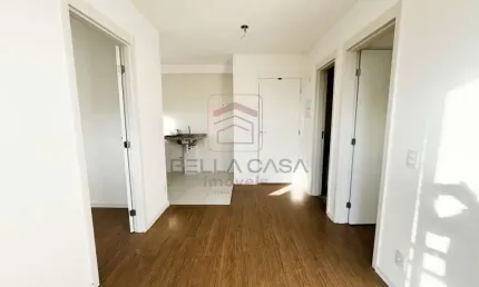 Apartamento novo - vila prudente - 36m² - 2 quartos, cozinha americana, sala, terraço, banheiro.