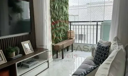 Apartamento no brás, 55m² 2 dormitórios- 1 suíte ,varanda grande e 1 vaga - porteira fechada!!!