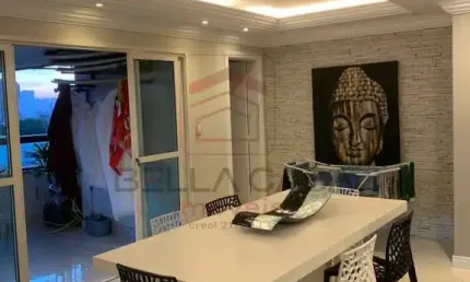 Apartamento à venda com 3 quartos com suíte e 2 vagas