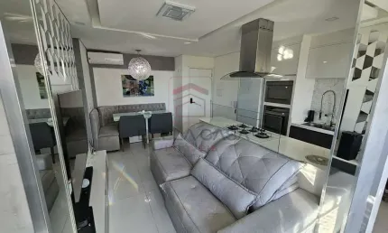 Apt , 2 dorm, 1 suíte + 1vaga - mobiliado - pronto para morar