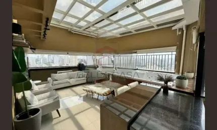Apartamento cobertura à venda com 140m², 3 quartos e 2 vagas