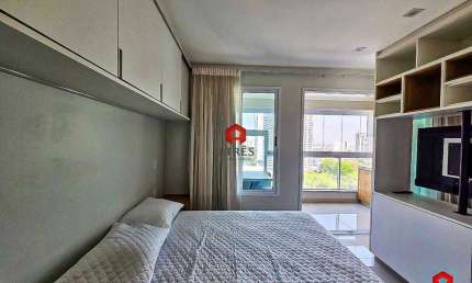 Apartamento com 1 quarto para alugar na Avenida Castelo Branco, 1094, Setor Bueno, Goiânia por R$ 2.400