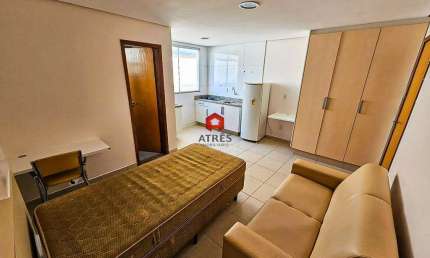 Apartamento com 1 quarto para alugar na Avenida Castelo Branco, 2016, Setor Bueno, Goiânia por R$ 1.450