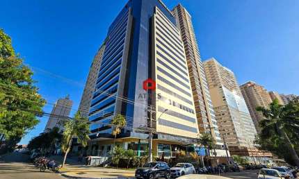 Sala comercial com 1 sala para alugar na Avenida Deputado Jamel Cecílio, 223, Jardim Goiás, Goiânia por R$ 3.600
