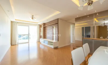 Apartamento em condomínio club, com 3 dorm; suíte e 2 vagas no bairro água verde