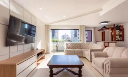 COBERTURA DUPLEX COM 3 QUARTOS E 3 VAGAS, 211m², NO ÁGUA VERDE
