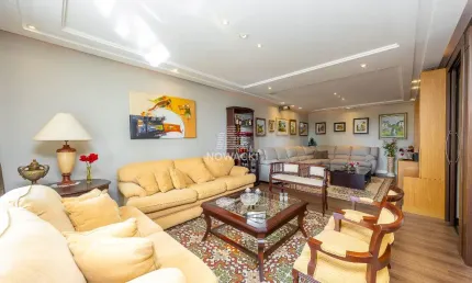 APARTAMENTO EXPLÊNDIDO, COM 3 SUÍTES, 233m2 E 4 VAGAS DE GARAGEM NO MOSSUNGUÊ