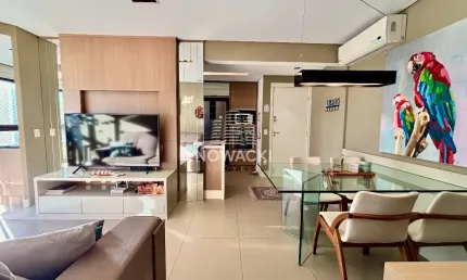 APARTAMENTO ENSOLARADO E VENTILADO COM 3 DORMITÓRIOS, SUÍTE E 2 VAGAS NO ECOVILLE