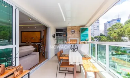 Apartamento com 3 quartos à venda na Rua Professor Pedro Viriato Parigot de Souza, 3650, Mossunguê, Curitiba