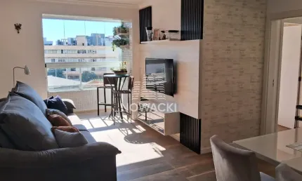 LINDO APARTAMENTO SEMI MOBILIADO COM 3 QUARTOS E 2 VAGAS DIVISA COM O ÁGUA VERDE!