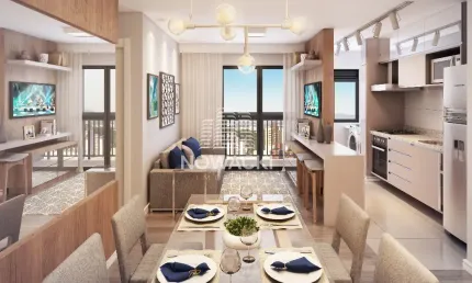 OBRA ENTREGUE! APARTAMENTO DE 2 QUARTOS E 1 VAGA NO ECOVILLE!