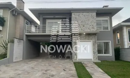 CASA DE ALTO PADRÃO EM CONDOMÍNIO COM 4 SUÍTES EM SANTA FELICIDADE