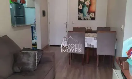 Apartamento com 2 dormitórios à venda, 48 m² por r$ 202.000,00 - vila maria luiza - ribeirão preto/sp