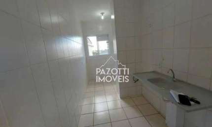 Apartamento com 2 dormitórios à venda, 47 m² por R$ 140.000 - Jardim Heitor Rigon - Ribeirão Preto/SP