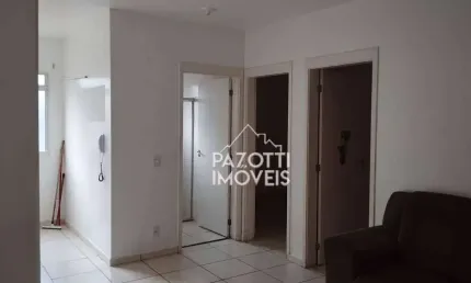 Apartamento com 2 dormitórios à venda, 47 m² por R$ 160.000 - Ipiranga - Ribeirão Preto/SP