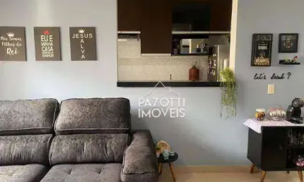 Apartamento com 2 dormitórios à venda, 48 m² por r$ 227.900,00 - distrito de bonfim paulista - ribeirão preto/sp