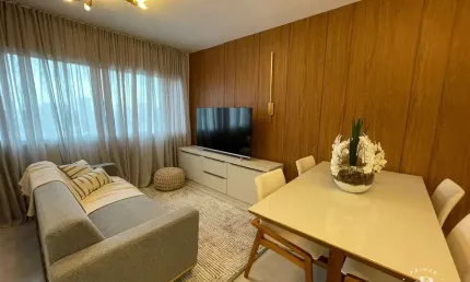 Apartamento 2 dormitórios, suíte, no centro da praia de tramandaí/rs.