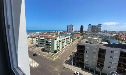 Excelente apartamento 2 dormitórios com infra completa 30m da praia de tramandaí