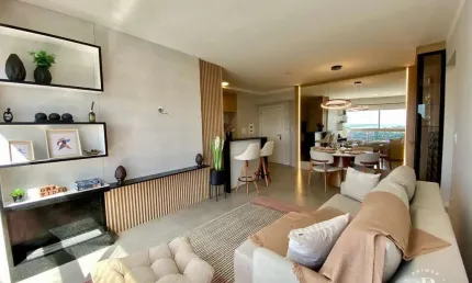 Apartamento finamente mobiliado e decorado com 2 dormitórios em Tramandaí